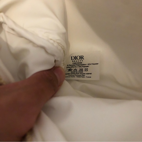 New Dior beauty pouch case read - reworked - Picture 10 of 13